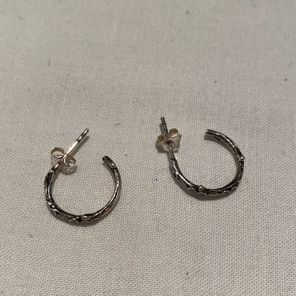 Sterling Silver Crystal Earrings 20$